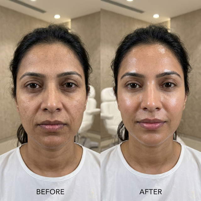 Skin Rejuvenation Before and After